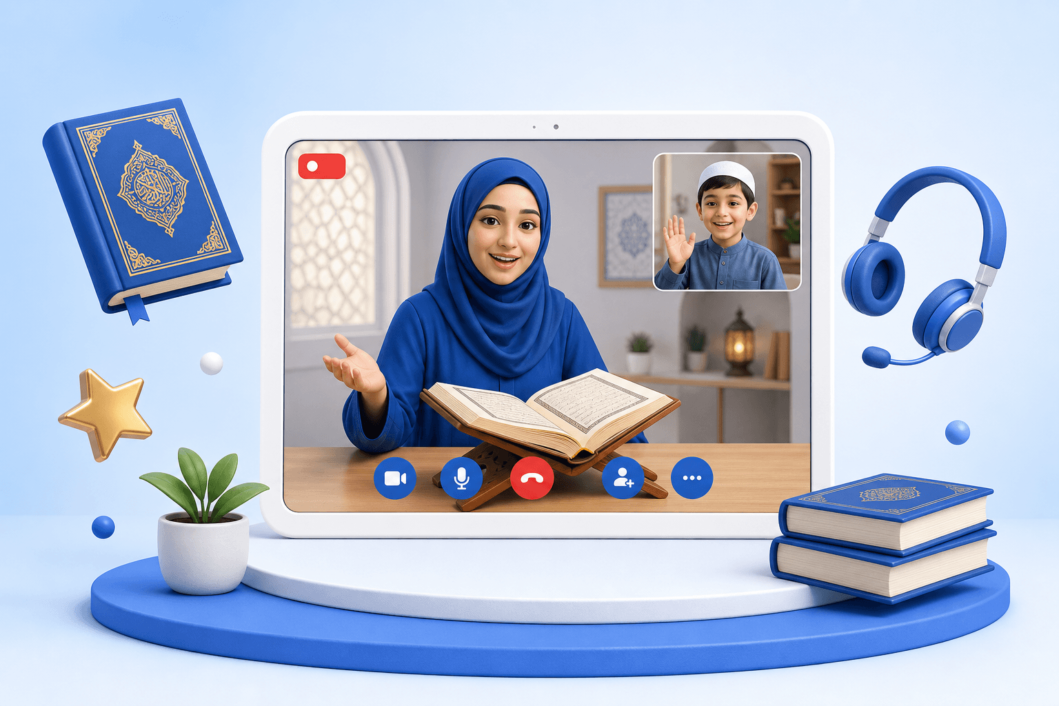 Live 1-to-1 Quran class